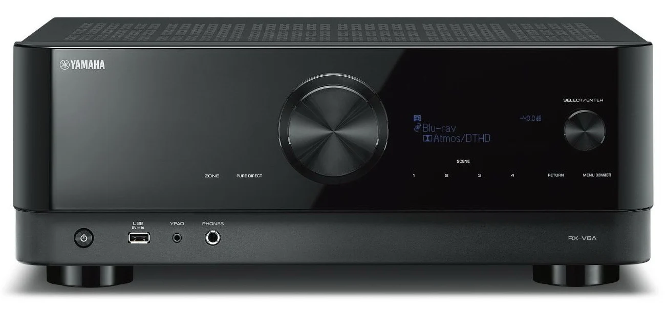 Yamaha RXV6A - Récepteur cinéma maison MusicCast 7.2, 8K, 100W, Dolby Atmos, 4K120 - Image 3