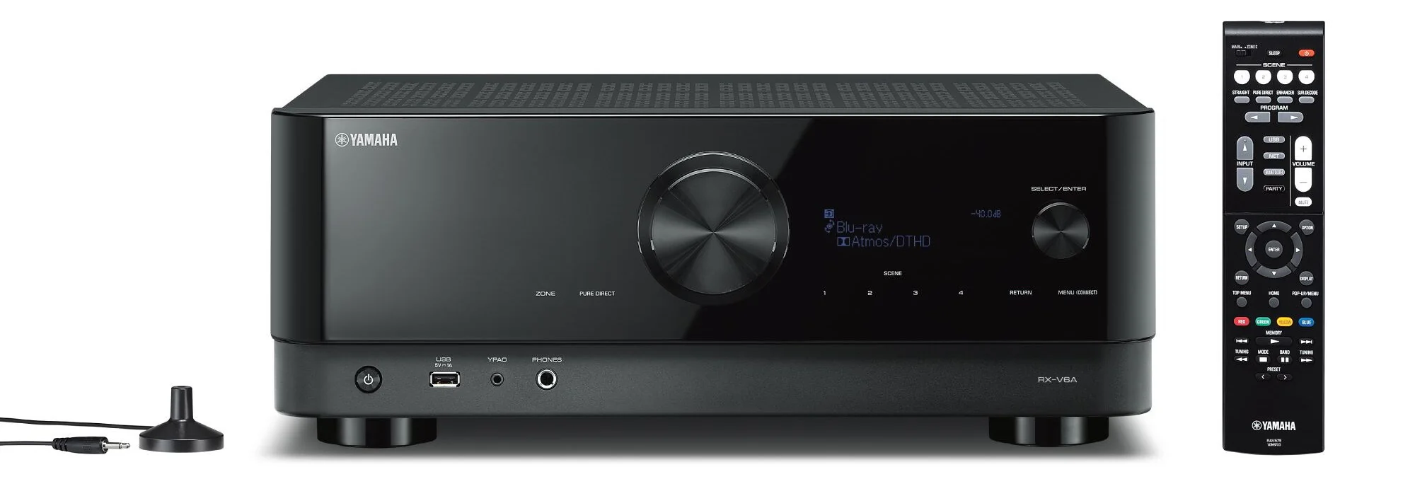 Yamaha RXV6A - Récepteur cinéma maison MusicCast 7.2, 8K, 100W, Dolby Atmos, 4K120 - Image 5