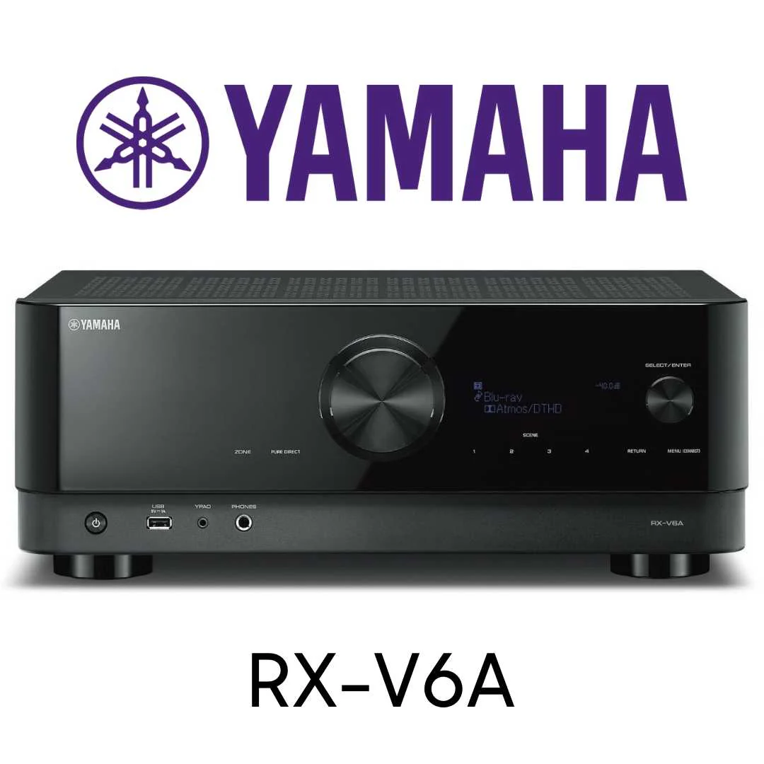 Yamaha RXV6A - Récepteur cinéma maison MusicCast 7.2, 8K, 100W, Dolby Atmos, 4K120 - Image 6