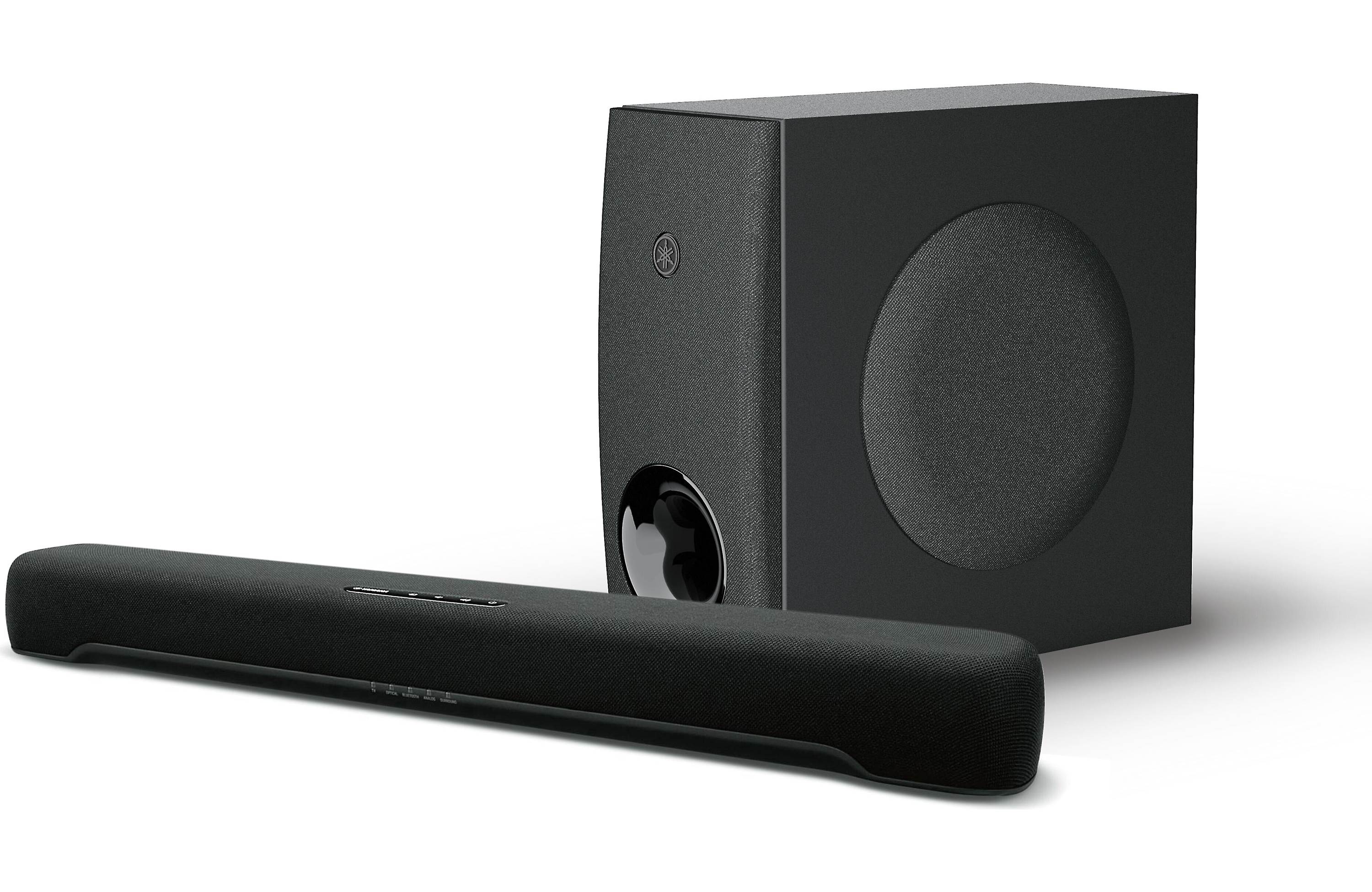 Yamaha SRC30A - Barre de son 90Watts, 2.1 canaux, Dolby Atmos,  Sub sans fil, Clear Voice - Image 2